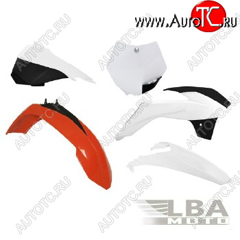 12 749 р. Комплект пластика R-Tech KTM SX85 13-17 (R-KITKTM-OEM-533) оранжевыйбелыйчерный  r-kitktm-oem-533  с доставкой в г. Вологда
