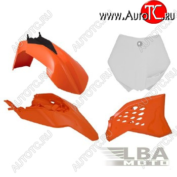 12 749 р. Комплект пластика R-Tech KTM SX65 12-15 (R-KITKTM-OEM-511) оранжевыйбелый  r-kitktm-oem-511  с доставкой в г. Вологда