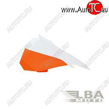 3 089 р. Обтекатель возд. фильтра левый R-Tech KTM SX85 13-17 (R-FIKTMBNARSX85) оранжевыйбелый  r-fiktmbnarsx85  с доставкой в г. Вологда