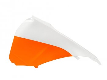 Обтекатель возд. фильтра лев R-Tech KTM SX125 13-16 SXF 13-15 EXCF 14-15 (R-FIKTMBNARSX13) оранжбел  r-fiktmbnarsx13