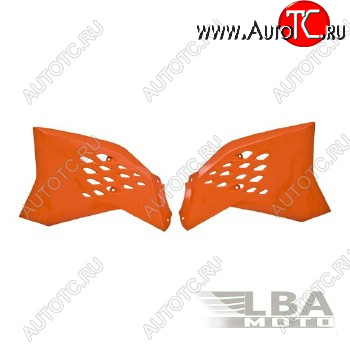 5 549 р. Обтекатели радиатора R-Tech KTM SX65 13-17 (R-CVKTMAR0965) оранжевые  r-cvktmar0965  с доставкой в г. Вологда
