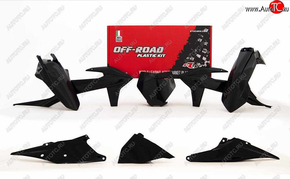 14 999 р. Комплект пластика R-Tech KTM SXSX-FXCXC-F 2019 (R-KITKTM-NR0-599) черный  r-kitktm-nr0-599  с доставкой в г. Вологда