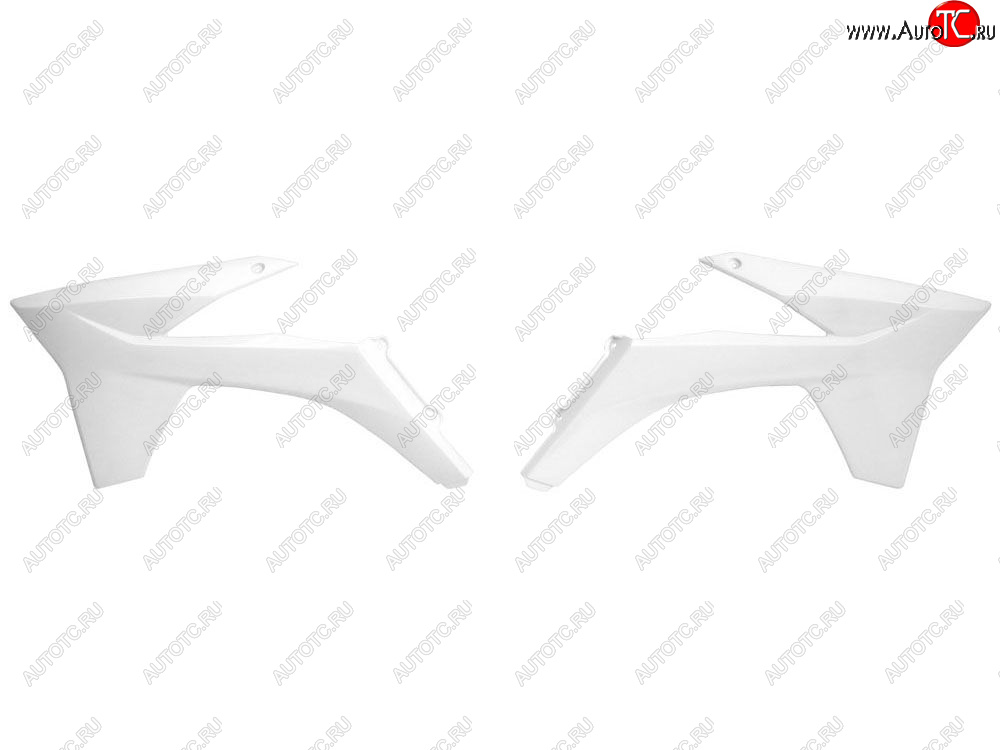 5 999 р. Обтекатели радиатора R-Tech KTM SXSXFEXCEXCF 11-12, 250SX 11-13 (R-CVKTMBN0011) Белые  r-cvktmbn0011  с доставкой в г. Вологда