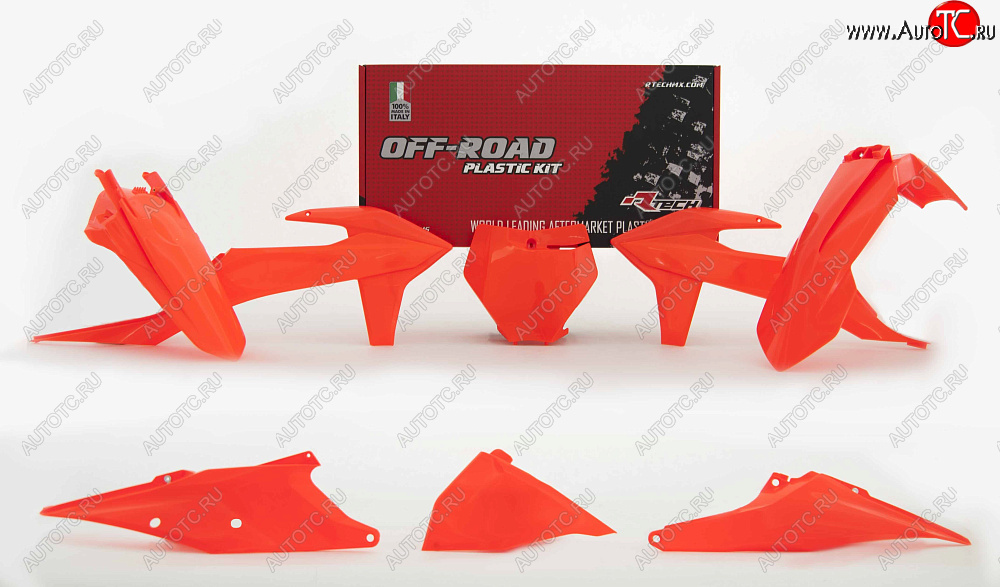 14 999 р. Комплект пластика R-Tech KTM SX125150250 19-21,SXF250350450 19-21 (R-KITKTM-AN0-599) Оранжевый  r-kitktm-an0-599  с доставкой в г. Вологда