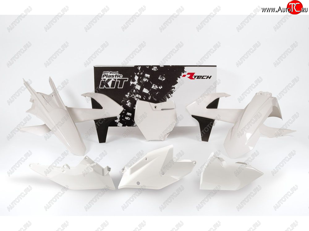 14 999 р. Комплект пластика R-Tech KTM SX125150 16-17,SX250 17, SXF250350450 16-17 (R-KITKTM-BN0-516) Белый  r-kitktm-bn0-516  с доставкой в г. Вологда
