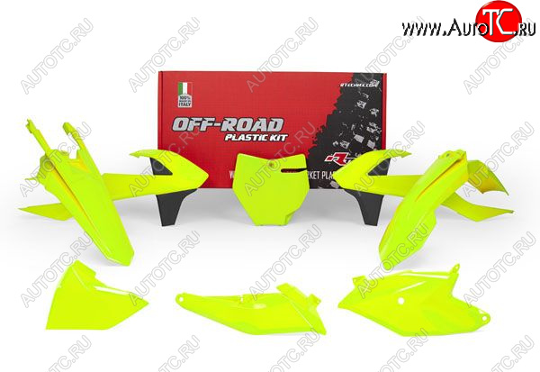 13 999 р. Комплект пластика R-Tech KTM SX85 18-22, GasGas MC85 21-22 (R-KITKTM-GF0-185) Зеленый неон  r-kitktm-gf0-185  с доставкой в г. Вологда