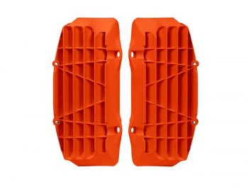 Решетки радиатора увеличенные R-Tech KTM SXSX-F 16-18,EXCEXC-F 17-18 (R-GRKTMAN0017) Оранж Неон  r-grktman0017