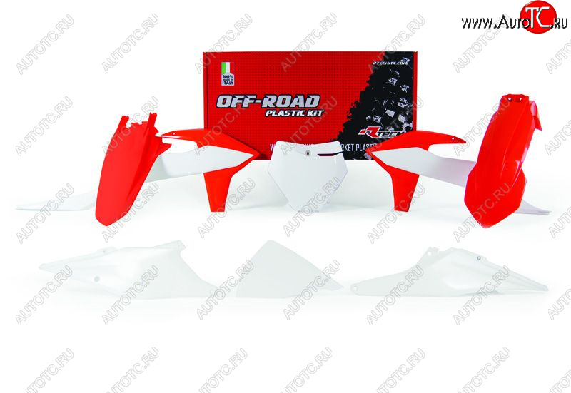 14 999 р. Комплект пластика R-Tech KTM SXSXF 19-22, XCXCF 19-22 (R-KITKTM-OEM-600) Бело-оранж  r-kitktm-oem-600  с доставкой в г. Вологда
