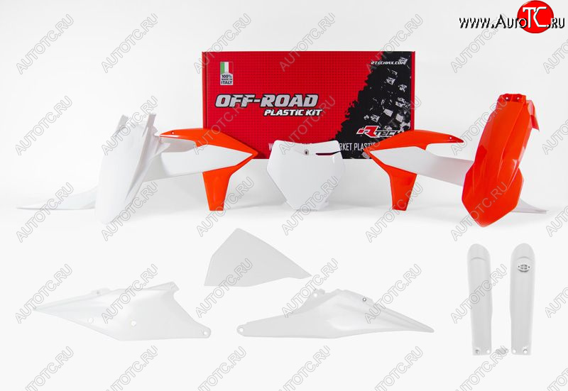 14 999 р. Комплект пластика R-Tech KTM SXSXF 19-22, XCXCF 19-22 (R-KITKTM-OEM-609) Бело-Карсный  r-kitktm-oem-609  с доставкой в г. Вологда