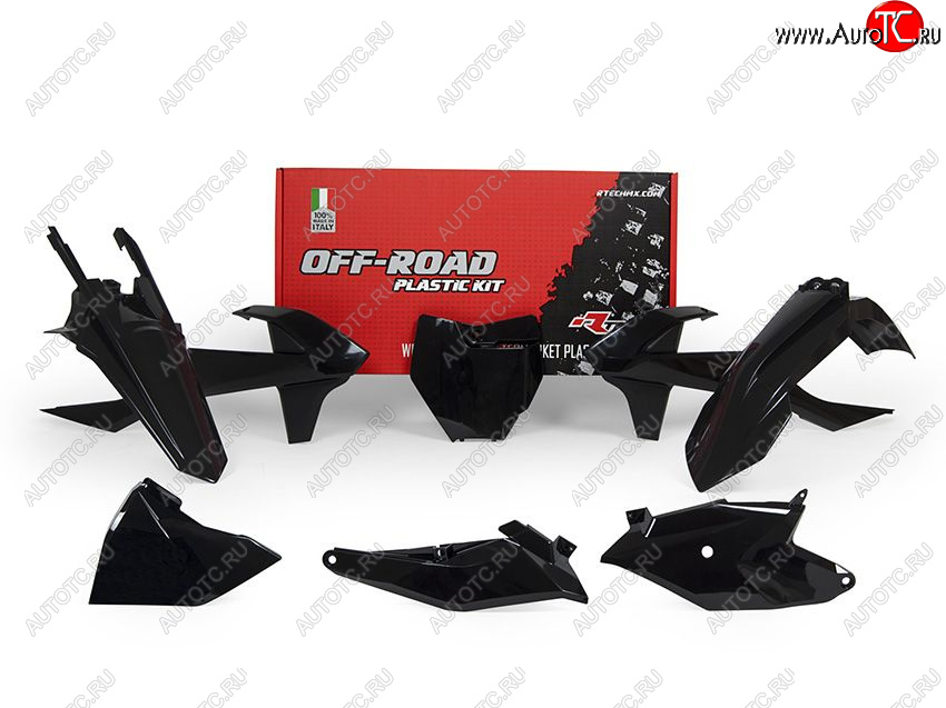 12 749 р. Комплект пластика R-Tech KTM SX85 18-22, MC 85 21-22 (R-KITKTM-NR0-185) Черный  r-kitktm-nr0-185  с доставкой в г. Вологда