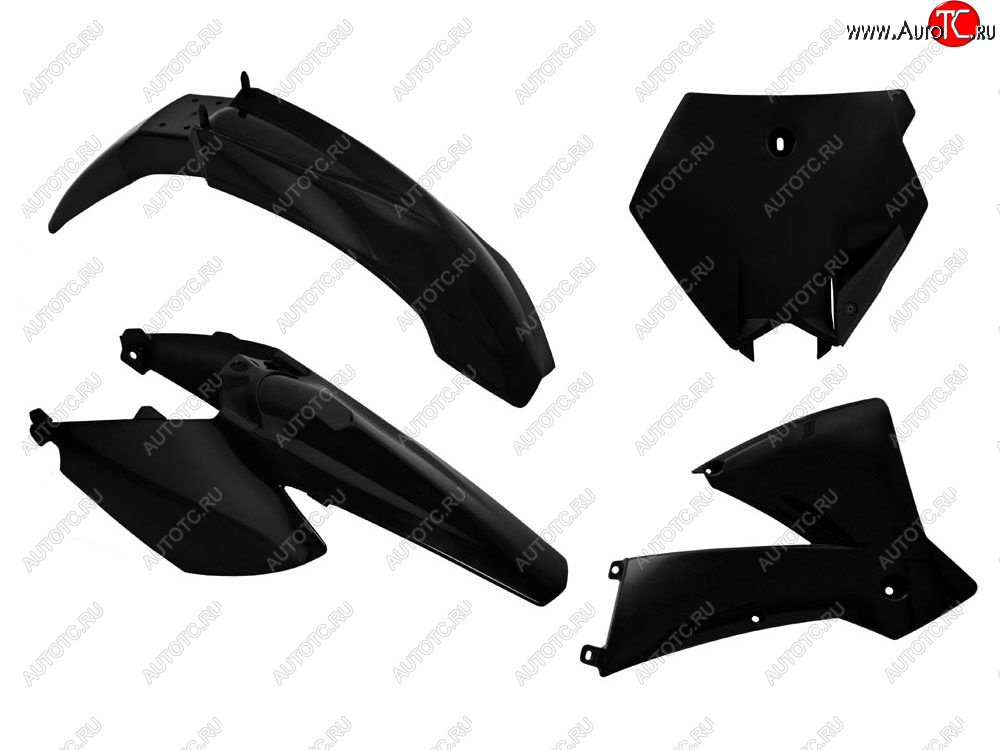 12 749 р. Комплект пластика R-Tech KTM SX85 06-12 (R-KITKTM-NR0-507) Черный  r-kitktm-nr0-507  с доставкой в г. Вологда