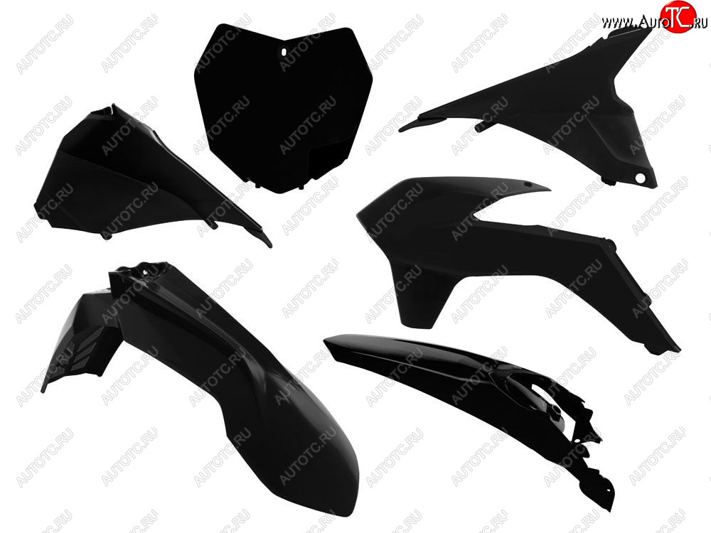 12 749 р. Комплект пластика R-Tech KTM SXSXF 125150250350450 13-15 (R-KITKTM-NR0-512) Черный  r-kitktm-nr0-512  с доставкой в г. Вологда