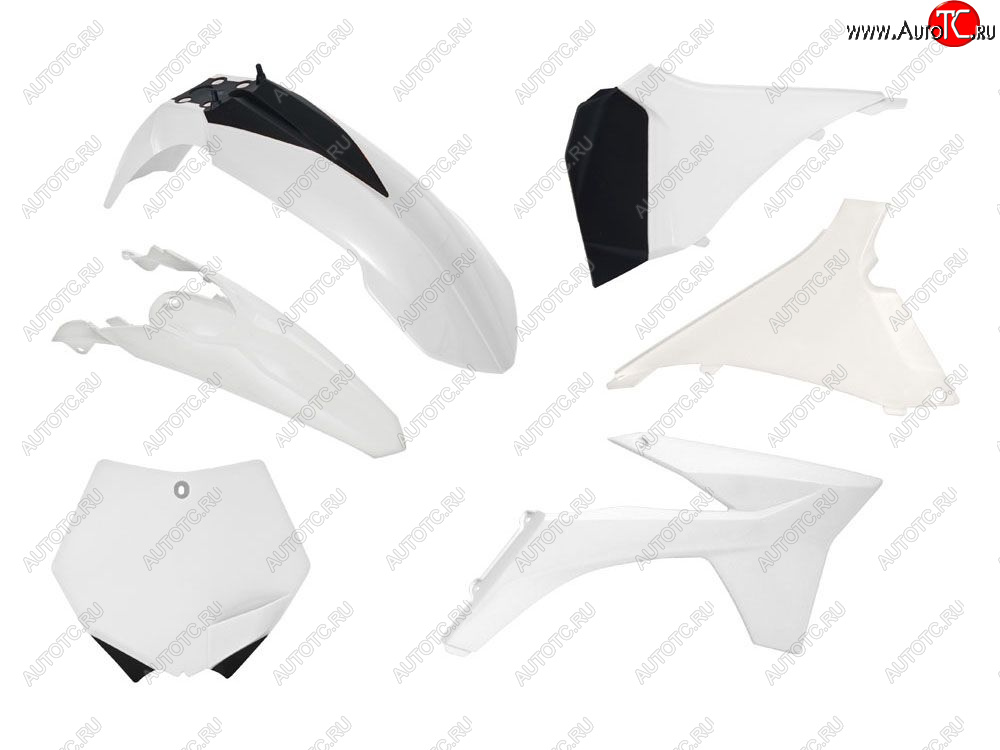 13 999 р. Комплект пластика R-Tech KTM SX 125150250 12,SXF 250350450 11-12 (R-KITKTM-BN0-509) Белый  r-kitktm-bn0-509  с доставкой в г. Вологда