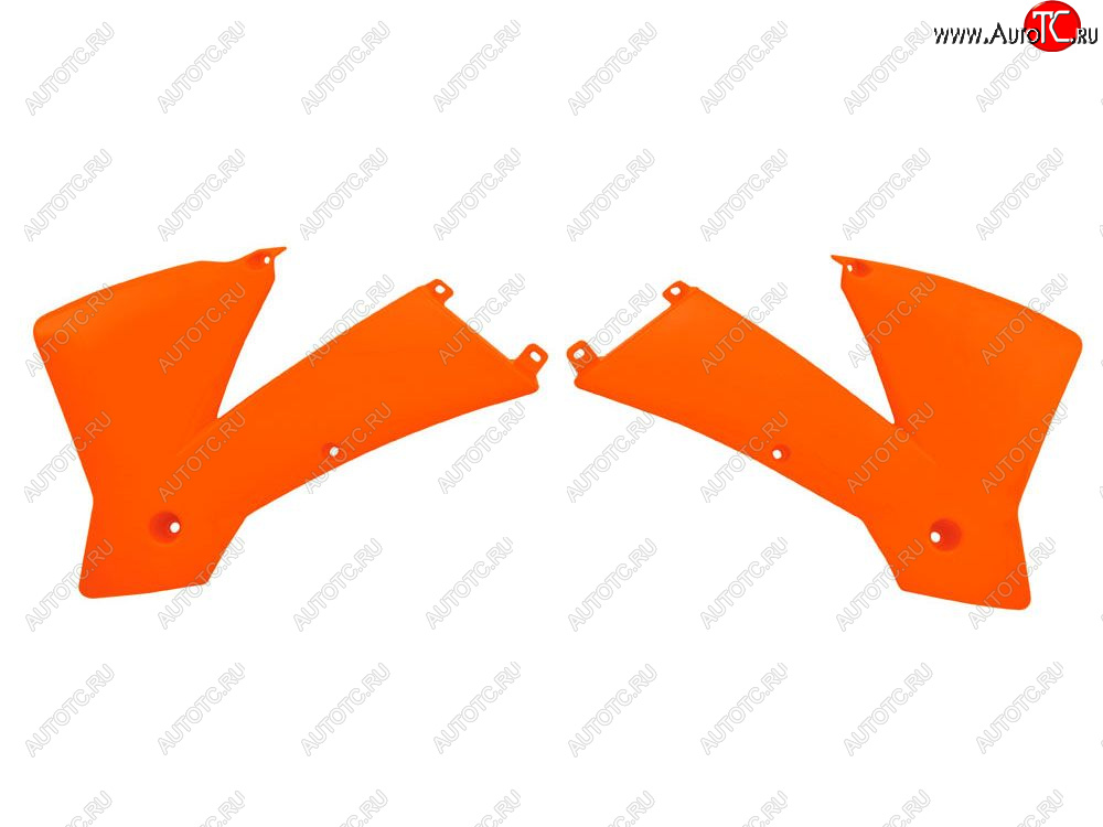 6 399 р. Обтекатели радиатора R-Tech KTM SX 01-04, EXC 03-04 (R-CVKTMAR9803) Оранжевый  r-cvktmar9803  с доставкой в г. Вологда