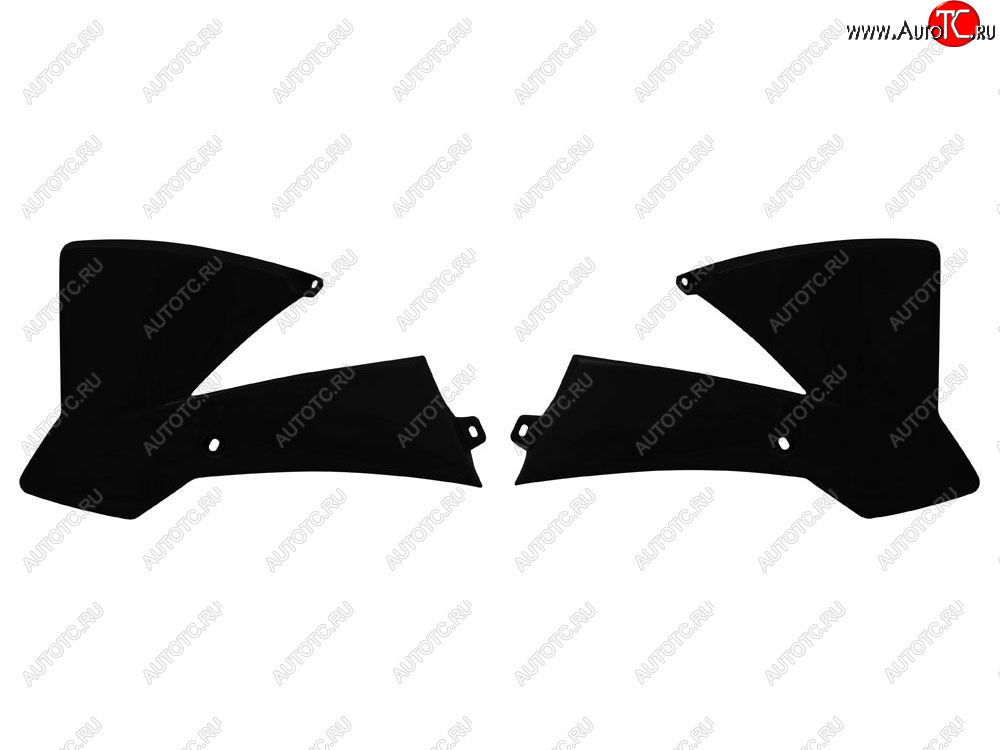 4 799 р. Обтекатели радиатора R-Tech KTM SX65 02-08 (R-CVKTMNR0065) Черный  r-cvktmnr0065  с доставкой в г. Вологда