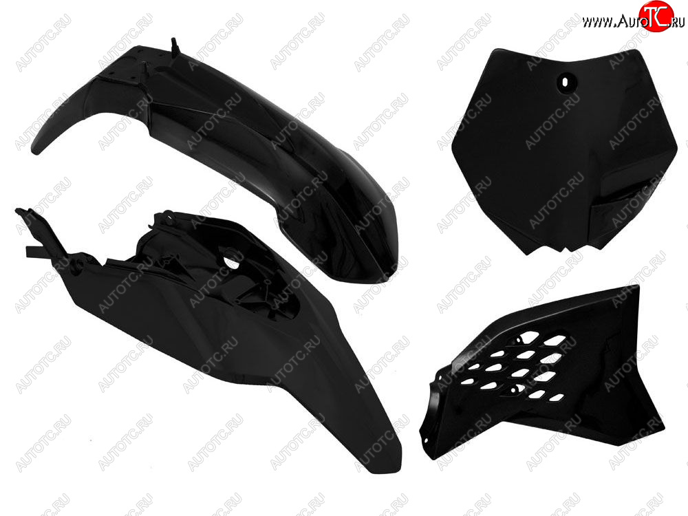 13 999 р. Комплект пластика R-Tech KTM SX 65 09-11 (R-KITKTM-NR0-508) Черный  r-kitktm-nr0-508  с доставкой в г. Вологда