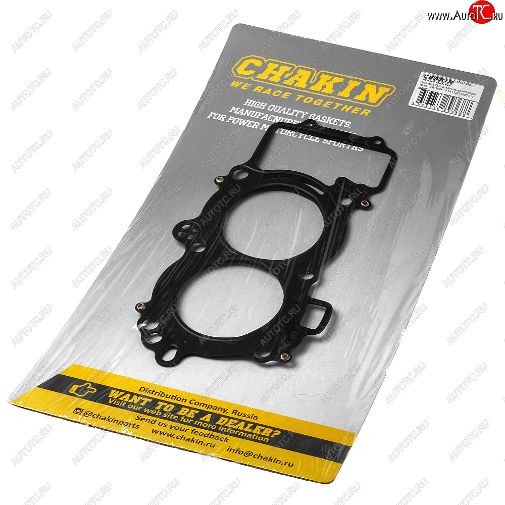 4 299 р. Прокладка ГБЦ CHAKIN Honda VFR1200F 10-16, VFR1200X 16-18 12261-MGE-013 задняя  100h-058  с доставкой в г. Вологда