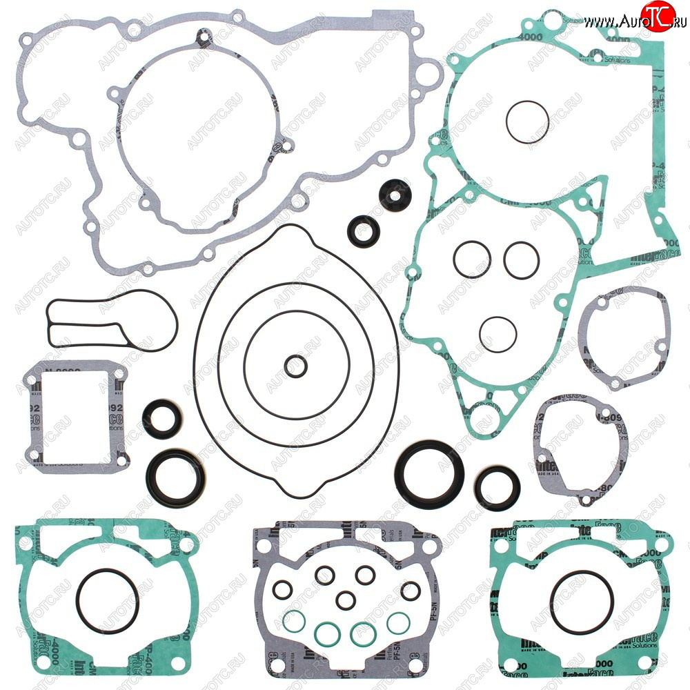 9 349 р. Комплект прокладок и сальников  WINDEROSA KTM 250XC 06-16 250XC-W 06-15 250TE 14-15  (811324)  811324  с доставкой в г. Вологда