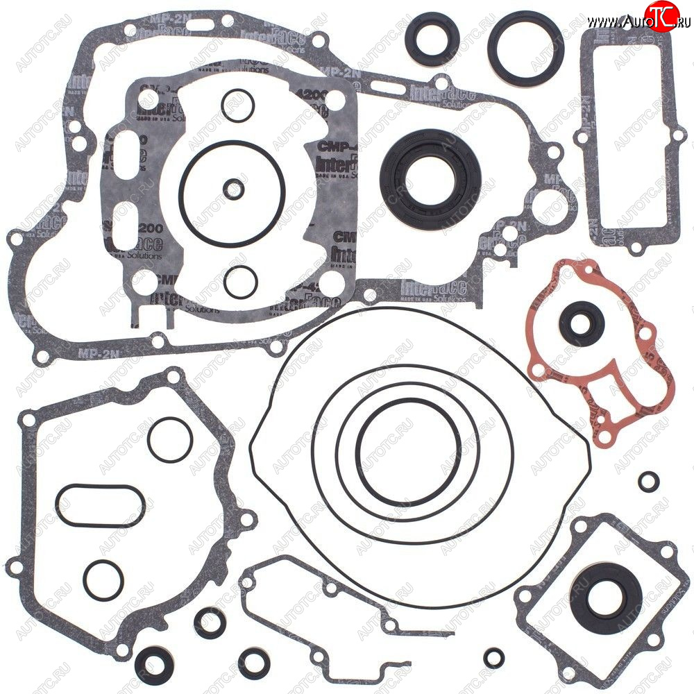 8 649 р. Комплект прокладок и сальников двигателя полный WINDEROSA Yamaha YZ250 02-16, YZ250X 16  (811670)  811670  с доставкой в г. Вологда