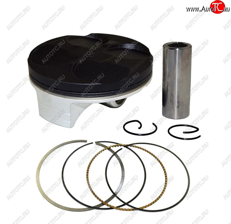 4 819 р. Поршень в сборе AHL Honda CRF250R 04-07, CRF250X 04-17  пм-00025495  с доставкой в г. Вологда