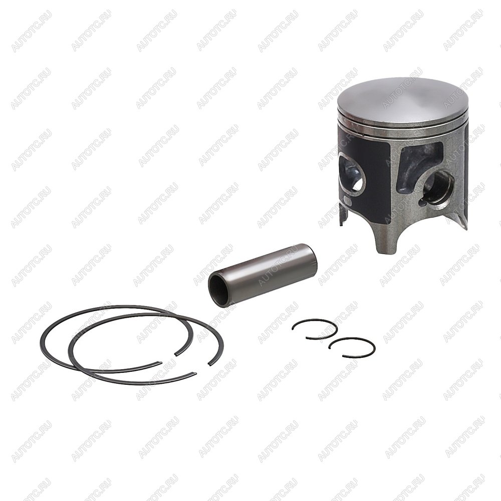 12 349 р. Поршень с пальцем BWX Yamaha YZ250 99-23,YZ250X 16-23, Suzuki RM250 03-12 (C 66.37)  pkc90002c  с доставкой в г. Вологда