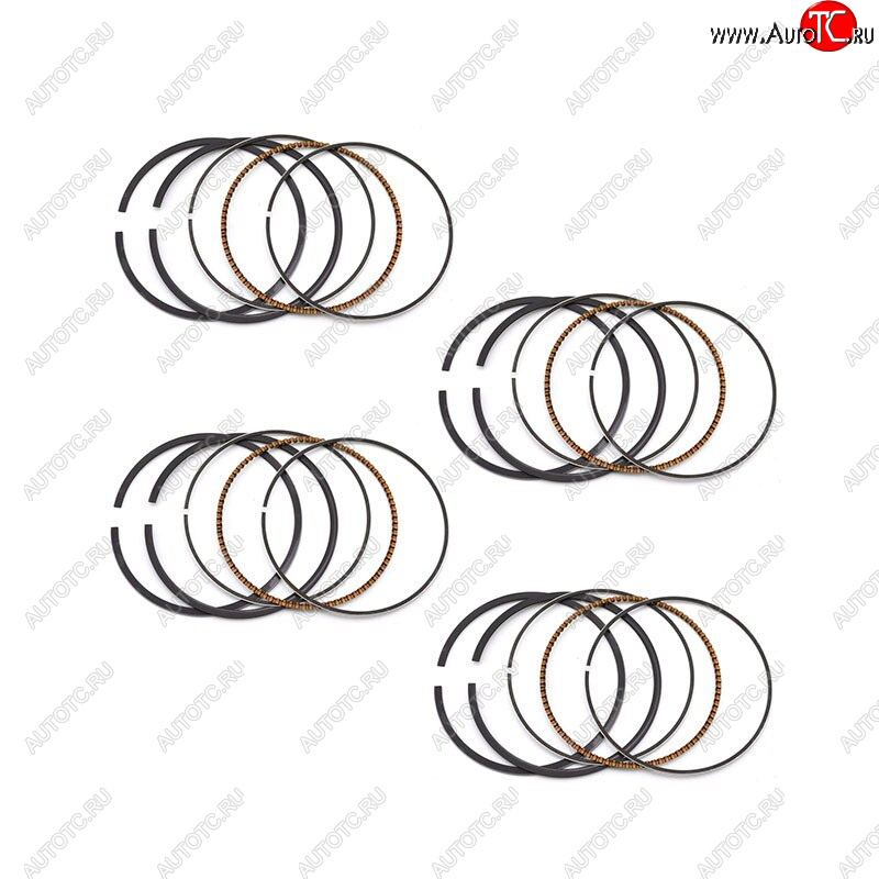 1 499 р. Поршневые кольца AHL Kawasaki ZZR400 90-07, ZRX400 94-08 57,5мм (13008-1129)  пм-00028420  с доставкой в г. Вологда