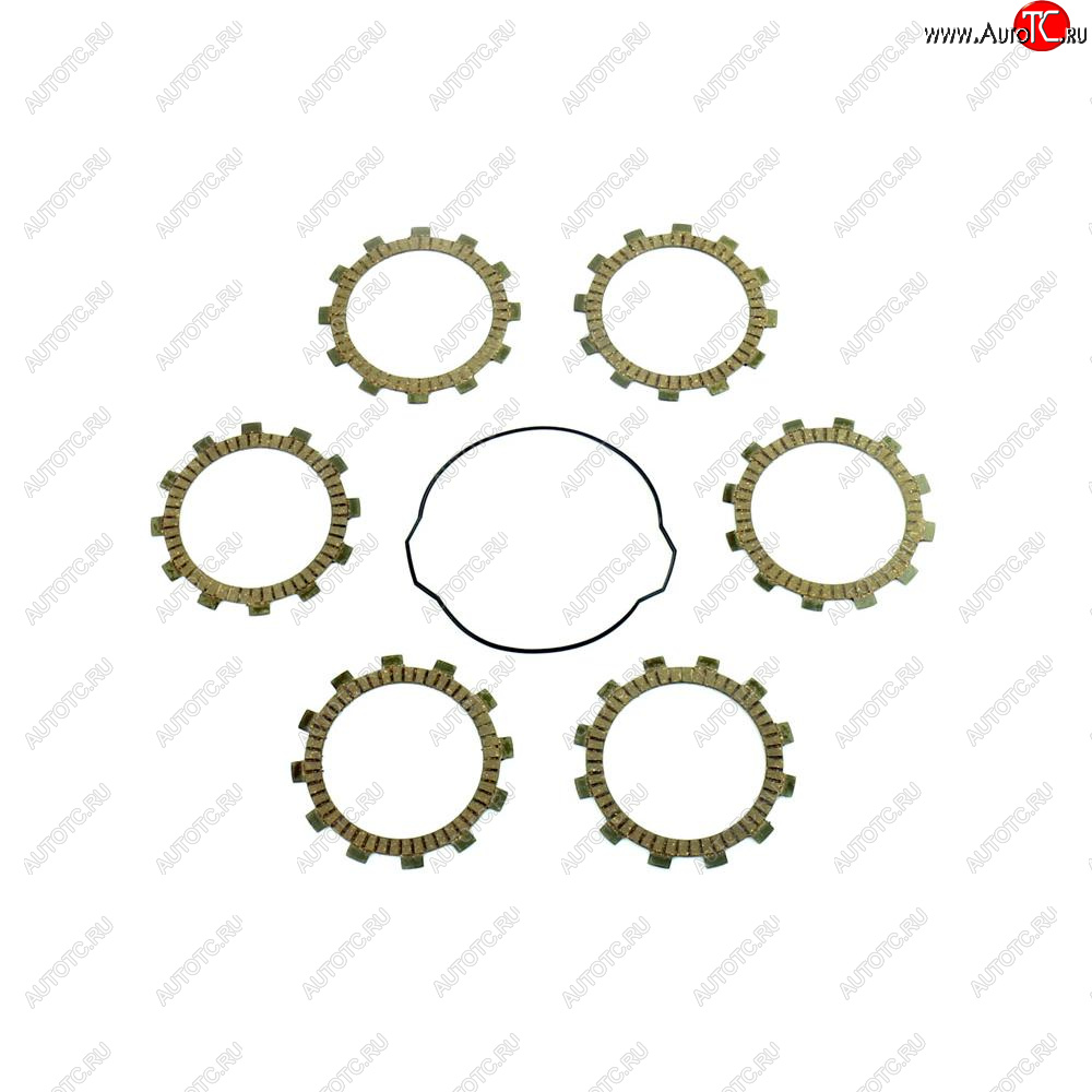 4 649 р. Компл. фрикц. дисков сцепл.+прокладка Athena KTM SX65 09-23, MC65 20-23, TC65 17-23  p40230019  с доставкой в г. Вологда