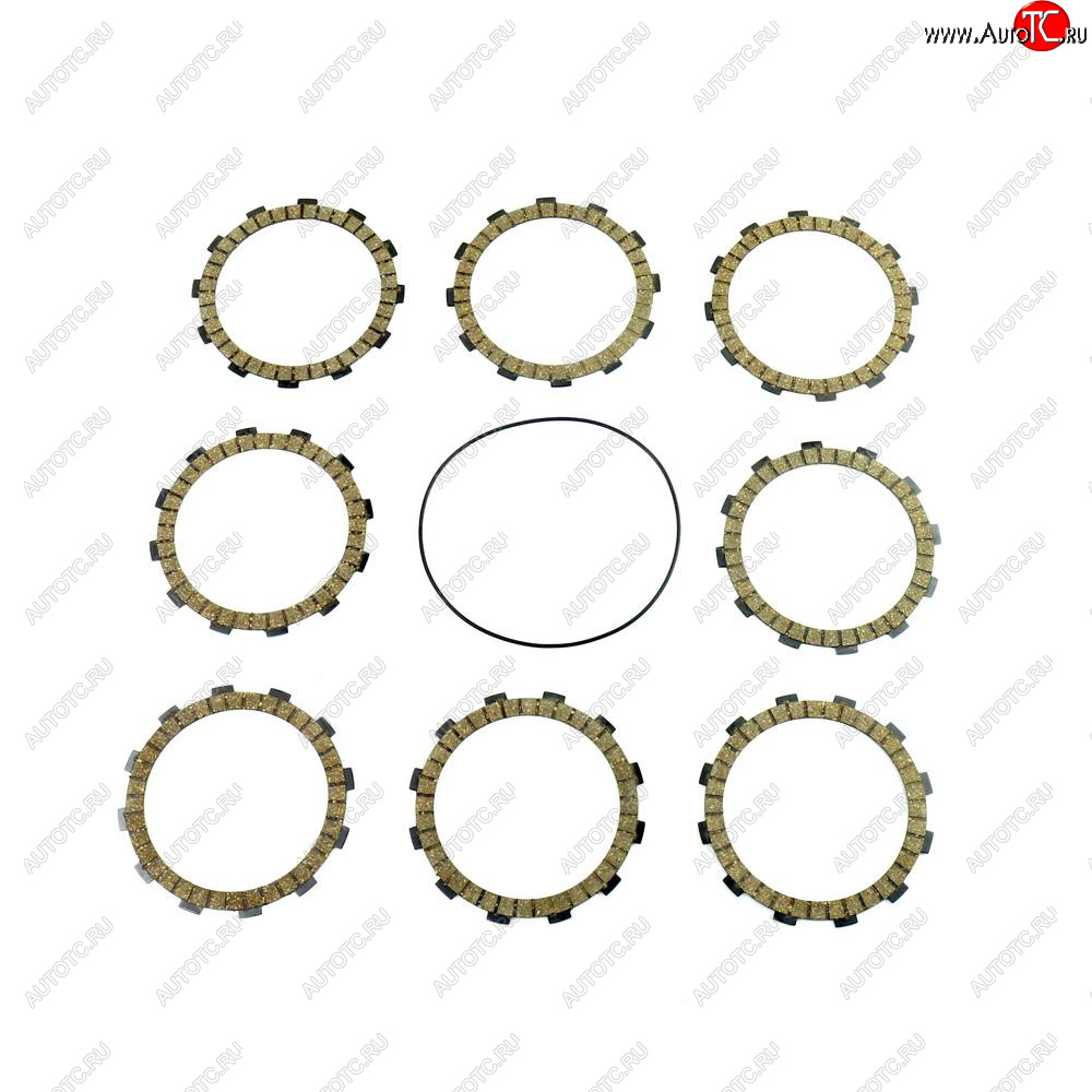 8 299 р. Компл. фрикц. дисков сцепл.+прокладка Athena KTM SX-F450 13-22, EXC-F450 17-22  p40230020  с доставкой в г. Вологда
