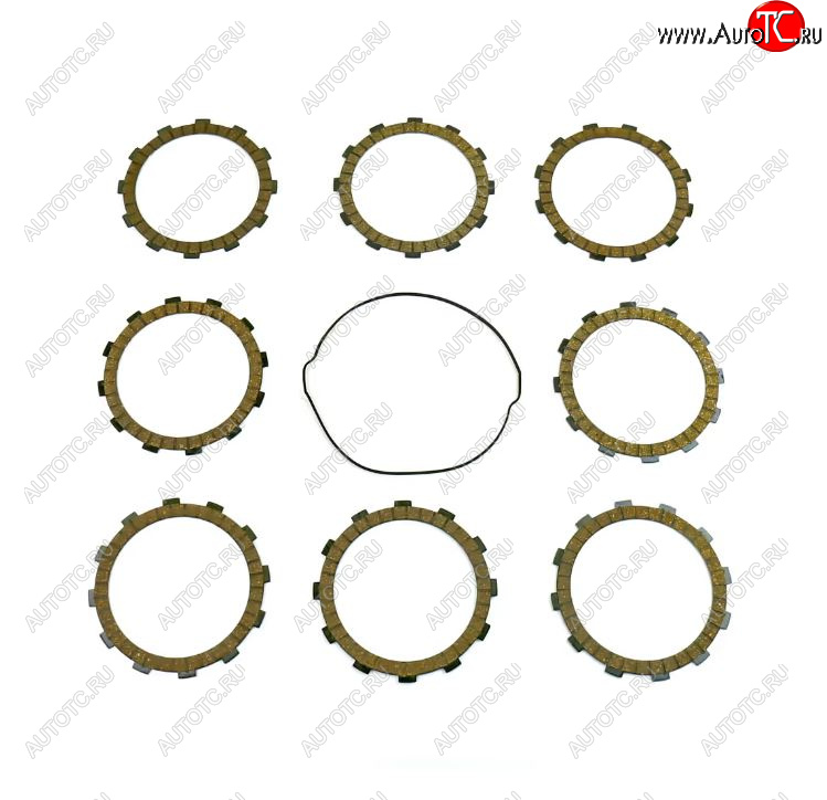 8 749 р. Компл. фрикц. дисков сцепл.+прокладка Athena KTM SX-F250 13-15,SX-F350 11-15  p40230024  с доставкой в г. Вологда