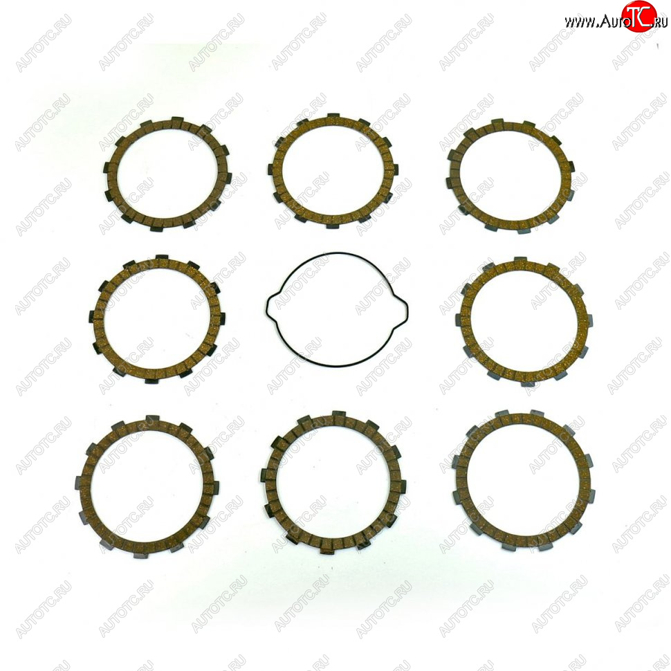 8 699 р. Компл. фрикц. дисков сцепл.+прокладка Athena KTM SX250 17-23,EXC250300 17-23  p40230026  с доставкой в г. Вологда