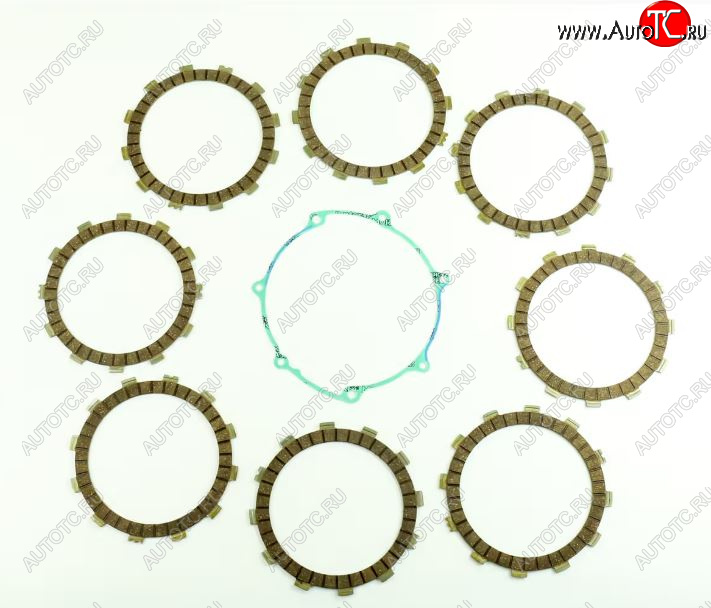 8 349 р. Компл. фрикц. дисков сцепл.+прокладка Athena Yamaha WR450F 05-14  p40230078  с доставкой в г. Вологда