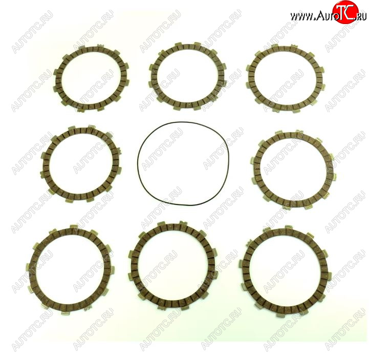 7 999 р. Компл. фрикц. дисков сцепл.+прокладка Athena Yamaha YZ450F 11-22  p40230109  с доставкой в г. Вологда