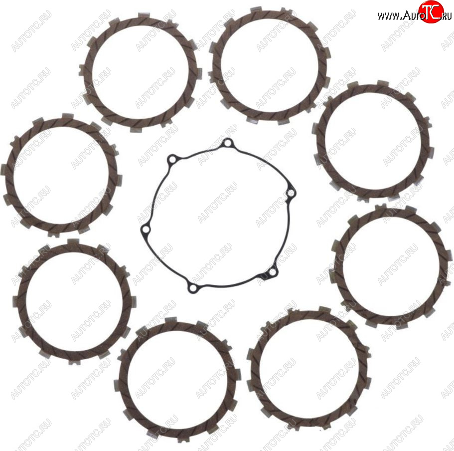 8 449 р. Компл. фрикц. дисков сцепл.+прокладка Athena Yamaha YZ250F 19-23  p40230118  с доставкой в г. Вологда