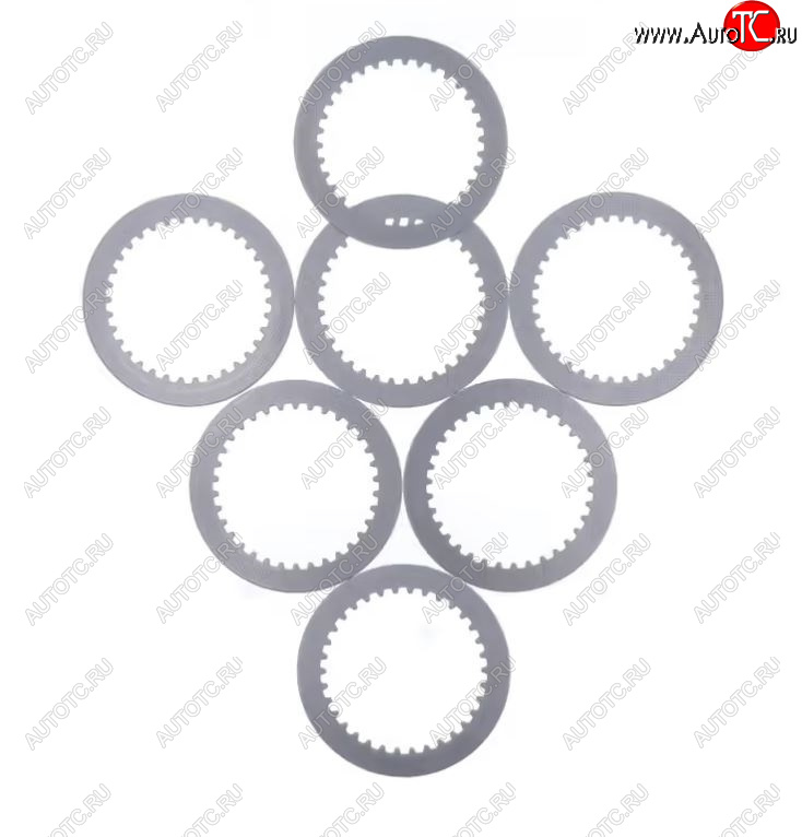 3 899 р. Компл. стальных дисков сцепления Athena Kawasaki KX250F 04-20, Suzuki RMZ250 04-22, YZ250F 19-22  p40240068  с доставкой в г. Вологда