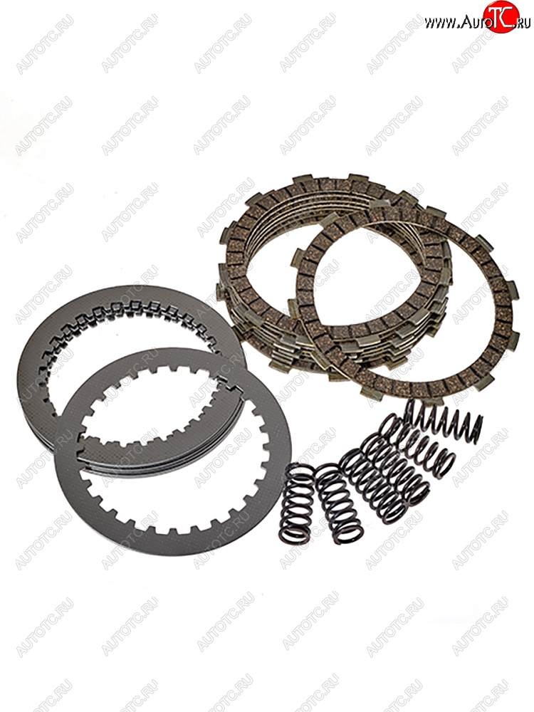 11 599 р. Комплект дисков сцепления BWX Honda CRF450R 02-08, CRF450X 05-17  clk30006  с доставкой в г. Вологда