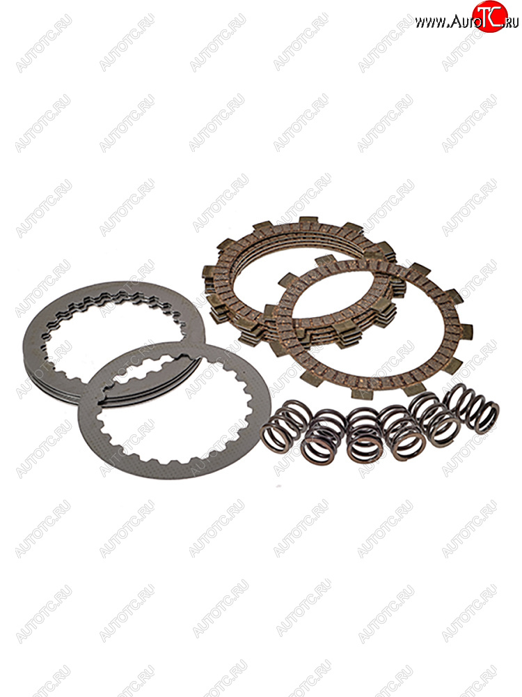 7 199 р. Комплект дисков сцепления BWX KTM SX65 00-22, Husqvarna TC65 17-22, GasGas MC65 20-22  clk60001  с доставкой в г. Вологда