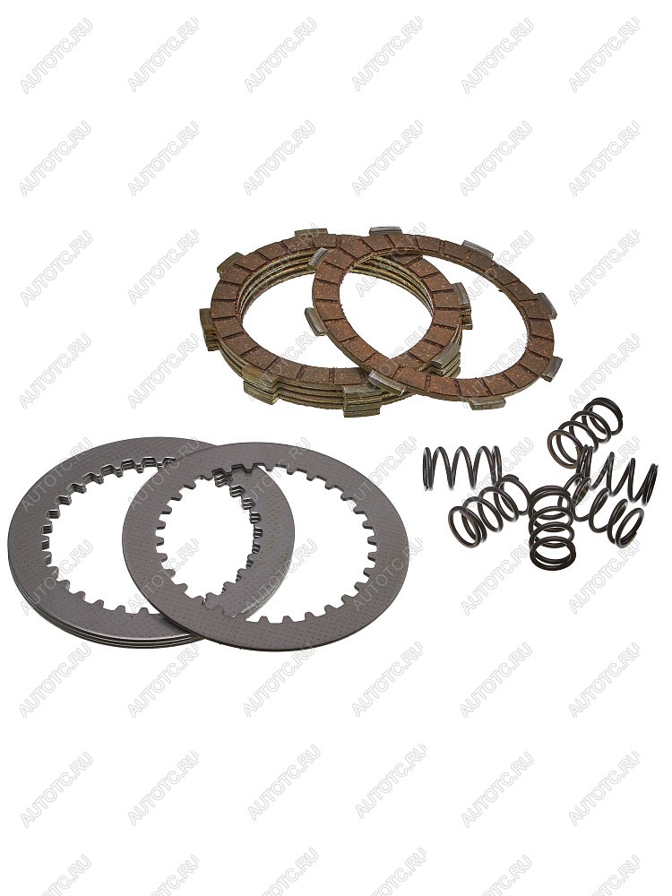 3 989 р. Комплект дисков сцепления BWX Kawasaki KX65 00-23, KX60 88-04, Suzuki RM6065 03-05  clk50001  с доставкой в г. Вологда