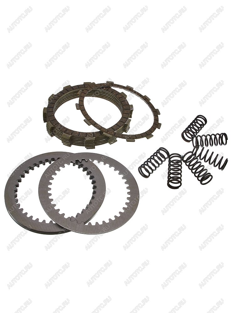 10 199 р. Комплект дисков сцепления BWX Suzuki DRZ400 00-23, Kawasaki KLX400R 03-05, KFX400 03-04  clk50011  с доставкой в г. Вологда