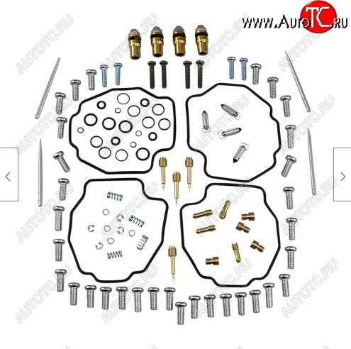 13 299 р. Ремкомплект карбюратора ALL BALLS Yamaha VMX12 V-Max 93-05 (26-1675)  26-1675  с доставкой в г. Вологда