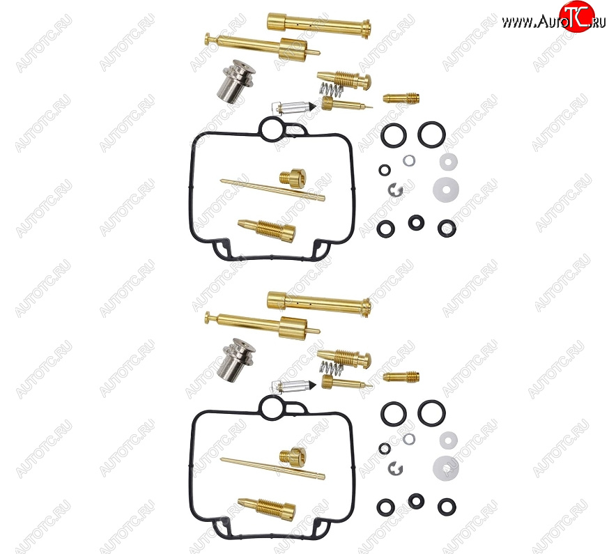 2 599 р. Ремкомплект карбюратора AHL Suzuki GS500 89-00, GSX1100G 91-93, DR250S 90-99, DR250SE 94-95 и др  пм-00029978  с доставкой в г. Вологда