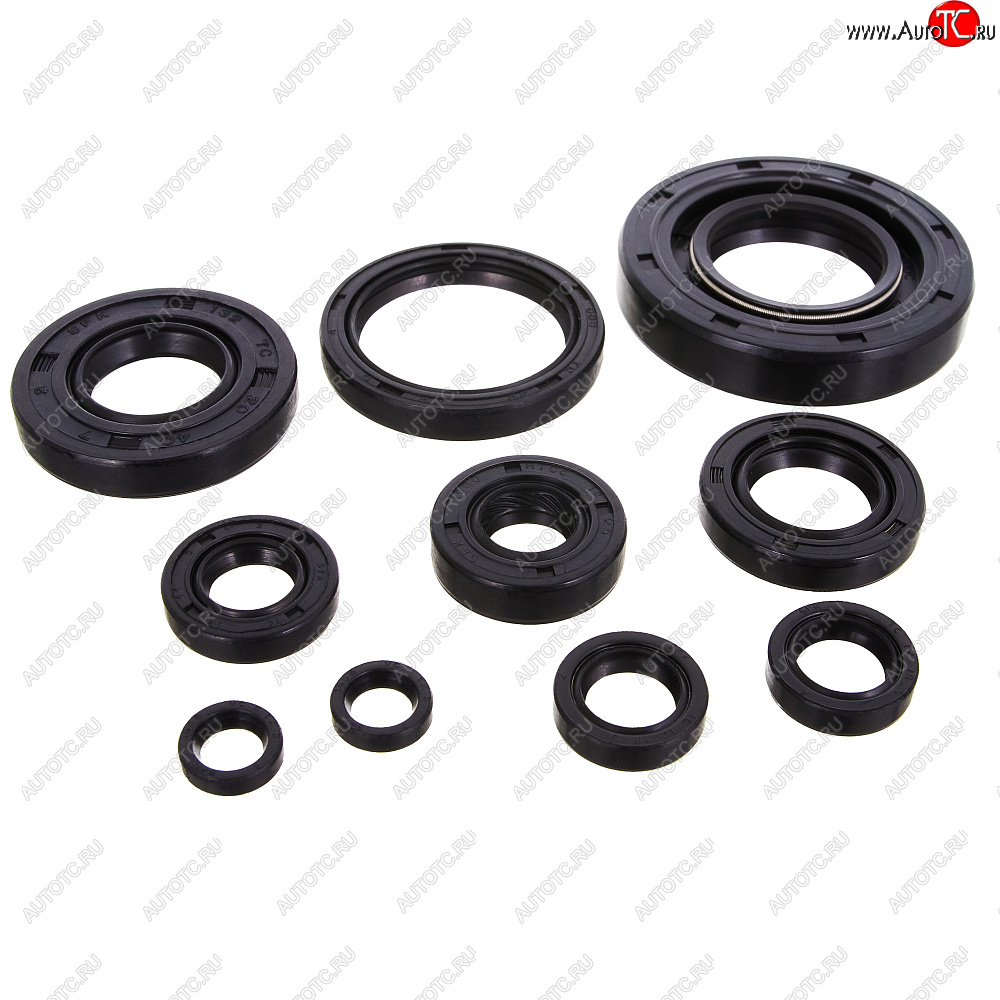 2 259 р. Комплект сальников двигателя BWX Yamaha YZ250 02-22, YZ250X 16-22 (822304)  osk90304  с доставкой в г. Вологда