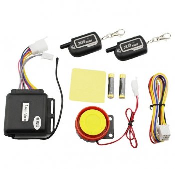 Двухсторонняя мото-сигнализация 12v с дистационным запуском  пм-00028604