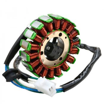 Статор генератора AHL Yamaha TTR250 93-06 (4GY-81410-01-00) (4GY-81410-02-00)  пм-00025363