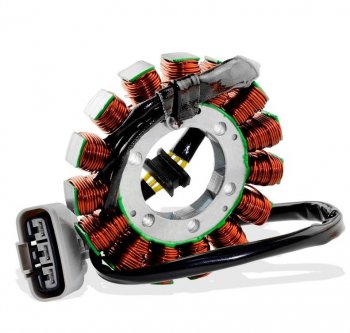 Статор генератора AHL Kawasaki ZX10R 08-10 (21003-0072)  пм-00025371