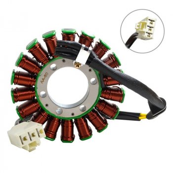 Статор генератора AHL Honda CBR1000RR 04-07 (31120-MEL-013, 31100-MEL-315, 31120-MEL-D22)  пм-00025376