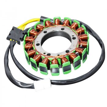 Статор генератора AHL Yamaha XVS400 96-08, XVS650 97-06, XV400 91-94, XV535 87-01 (4VR-81410-00-00)  пм-00025383