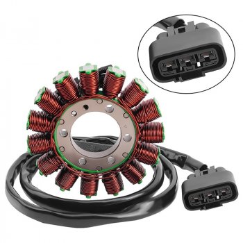 Статор генератора AHL BMW S1000RR 09-18, S1000R 13-18, S1000XR 15-17, HP4 (12317718420)  пм-00025384