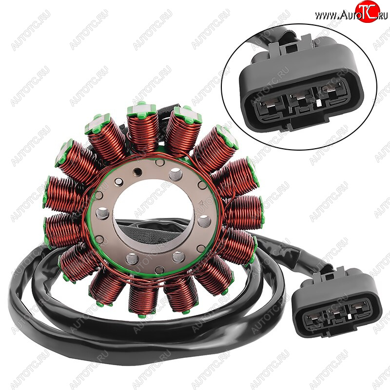 10 589 р. Статор генератора AHL BMW S1000RR 09-18, S1000R 13-18, S1000XR 15-17, HP4 (12317718420)  пм-00025384  с доставкой в г. Вологда