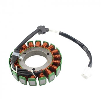 Статор генератора Kawasaki VN1500 00-08, VN1600 03-08 21003-1372, 21003-1373, 21003-0007, 21003-0008  пм-00028554
