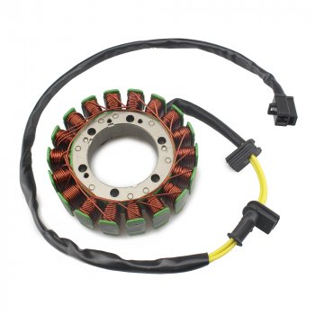 Статор генератора Honda NT400 Bros, NT650, NTV600 31120-MZ6-611, 31120-MS9-004  пм-00028644